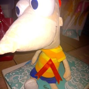 Plushie from Phineas and Ferb cartoon , Phineas only